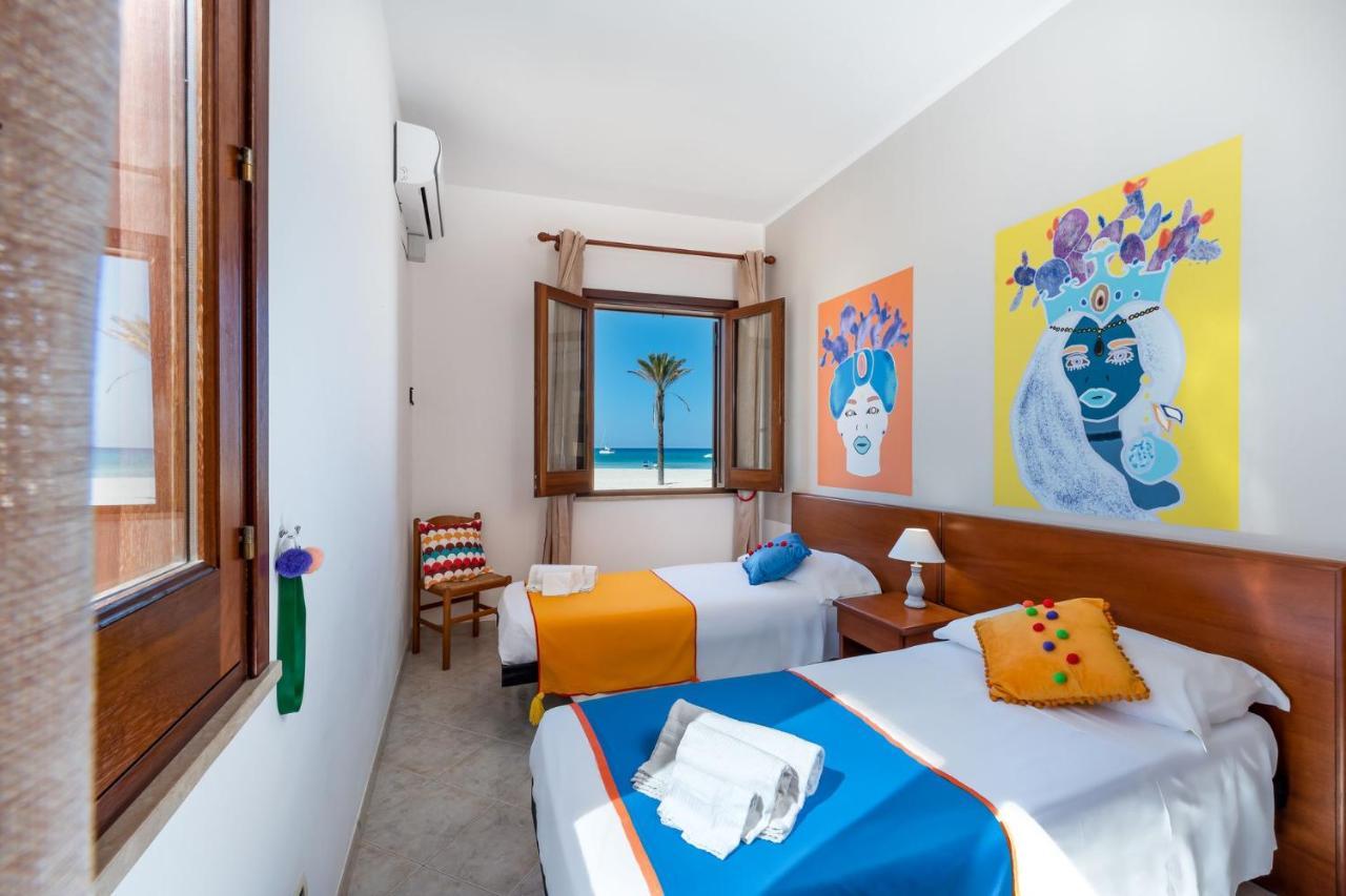 I Tre Golfi Beach Apartments San Vito Lo Capo Eksteriør bilde