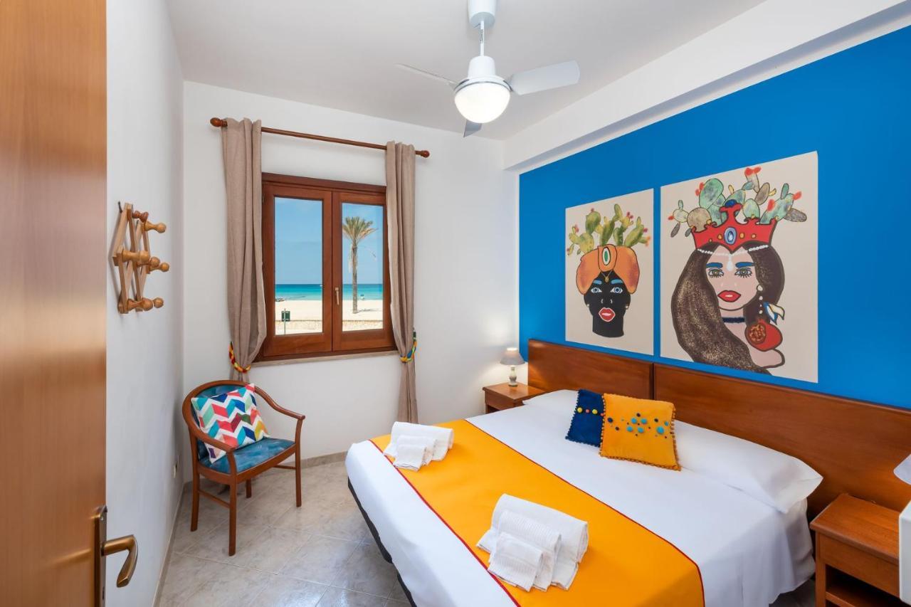 I Tre Golfi Beach Apartments San Vito Lo Capo Eksteriør bilde